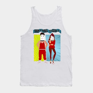 Portatil Couple Portatil Collection gift for wife husband gift Tank Top